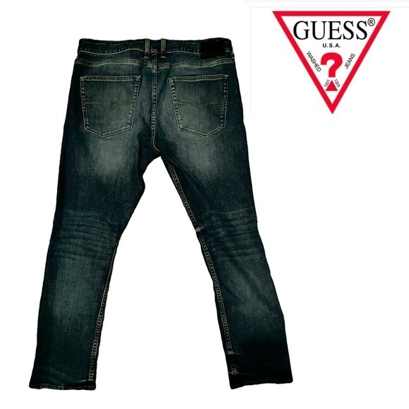 Guess Jeans Co Slim Tapered Jeans 36x30 - Picture 3 of 7